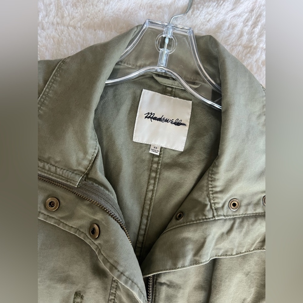 Madewell Passage Jacket in Desert Olive - Picture 14 of 16